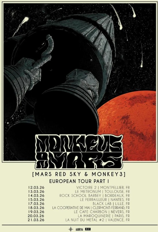 Live Report - Monkeys On Mars + Red Sun Atacama